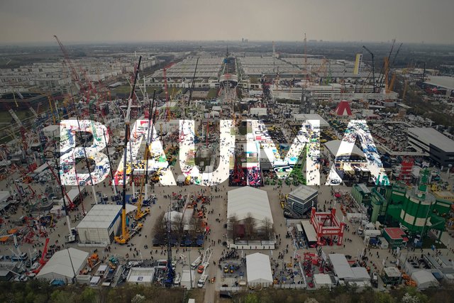 BAUMA 2019 - alle drei Jahre in München.