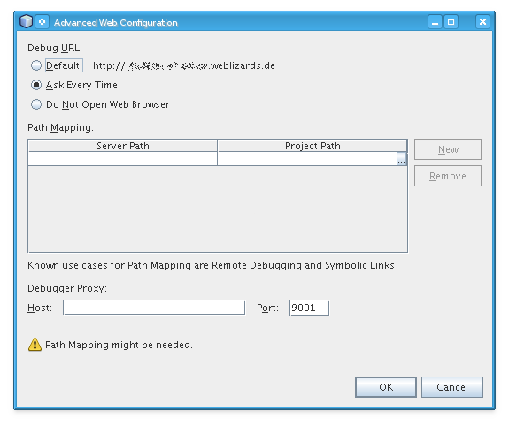 Code debuggen auf einem Remoteserver mit xdebug und Netbeans