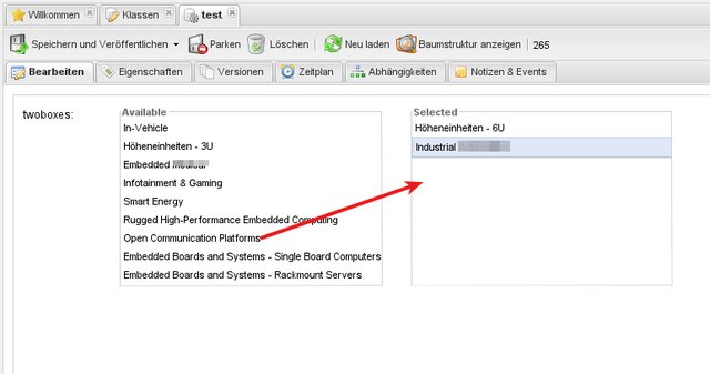 Pimcore Dynamic Dropdown Module in neuer Version